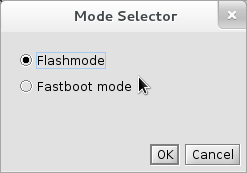 FlashTool Mode Selector